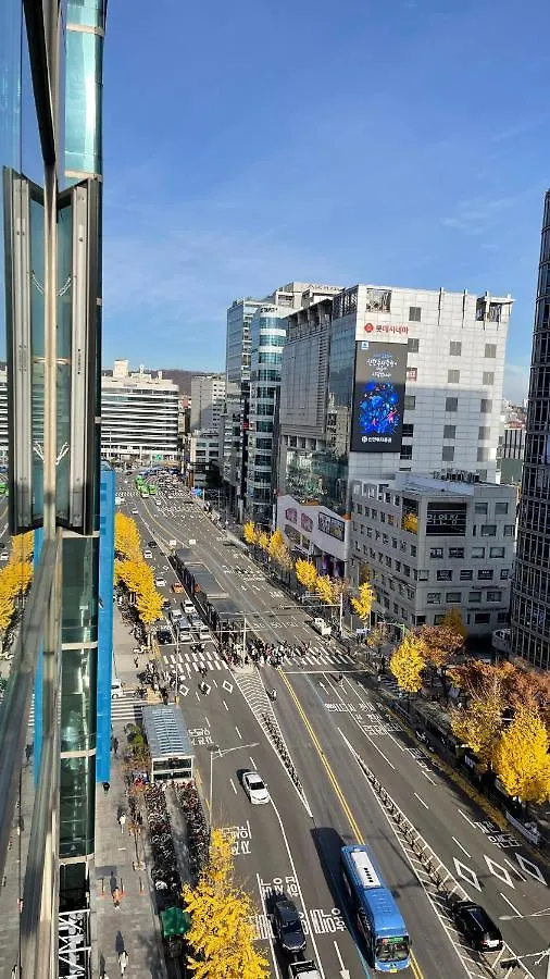 Hongdae Residence-4 - 1Min From Hongik Univ Station #1 Seúl Apartamento